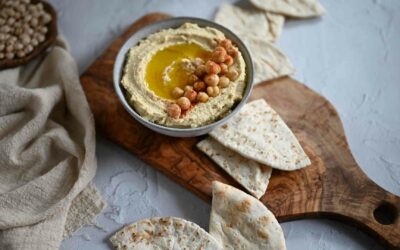 Hummus épicé aux herbes