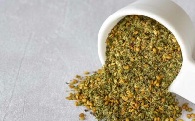 Za’atar : mélange d’épices à base de plantes utilisé dans la cuisine du Moyen-Orient