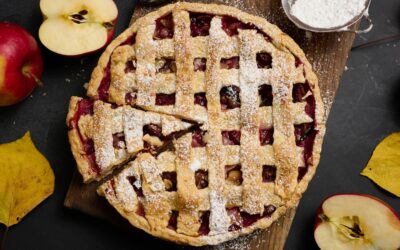 Tarte aux pommes et au gingembre : une version épicée de la tarte aux pommes traditionnelle