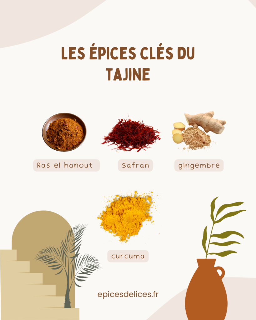 Les épices clés du tajine 